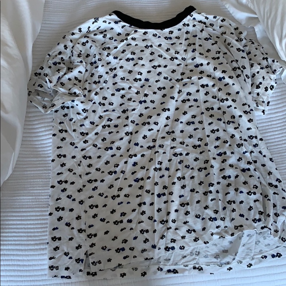 Rag and bone floral print t shirt